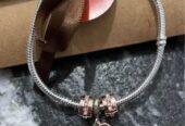 Bracelet Sterling Silver with Heart Charm