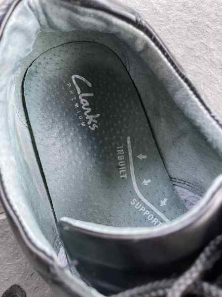 Clark’s Daytona Senior Black School Shoes