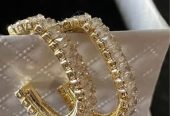 Earrings Ladies 14ct Zircon