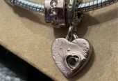 Bracelet Sterling Silver with Heart Charm