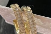 Earrings Ladies 14ct Zircon