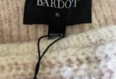 Bardot Knit Dress Off Shoulder light pink