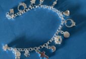 Sterling Silver Charm Bracelet