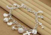 Sterling Silver Charm Bracelet