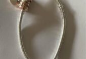 Bracelet Sterling Silver with Heart Charm
