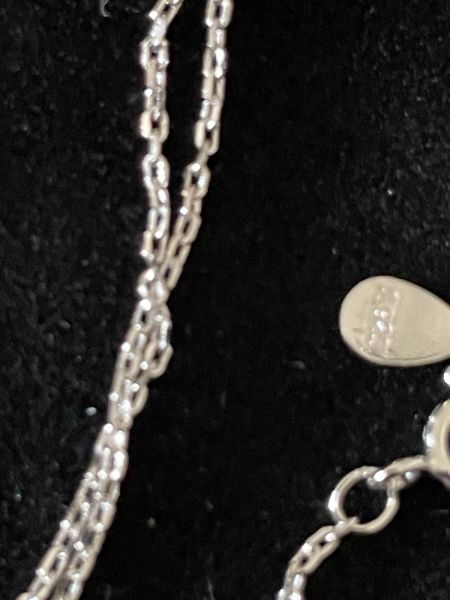 Necklace Sterling Silver with Heart Pendant