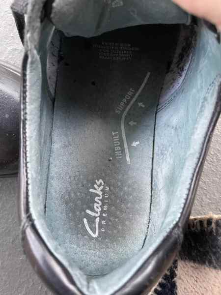 Clark’s Daytona Senior Black School Shoes