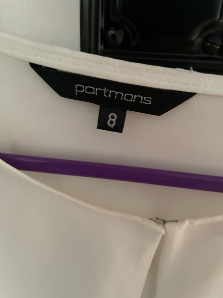 Ladies Portmans white blouse