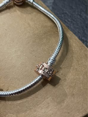 Bracelet Sterling Silver with Heart Charm