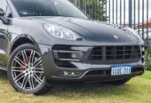 2016 Porsche Macan 95B MY17 Turbo PDK AWD Grey 7 Speed Sports Automatic Dual Clutch Wagon
