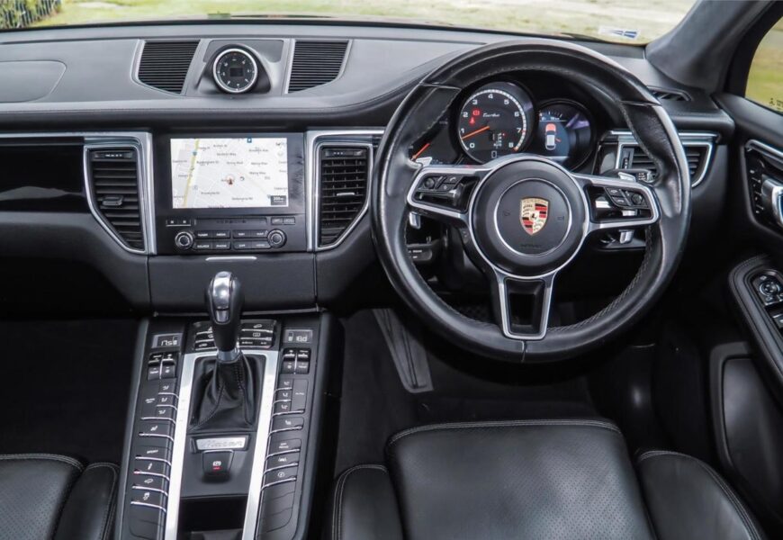 2016 Porsche Macan 95B MY17 Turbo PDK AWD Grey 7 Speed Sports Automatic Dual Clutch Wagon