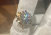 DIAMOND RING 10 CT LAB