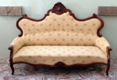 Antique Italian Walnut Sofa