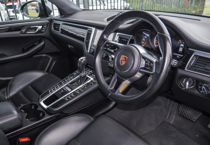 2016 Porsche Macan 95B MY17 Turbo PDK AWD Grey 7 Speed Sports Automatic Dual Clutch Wagon
