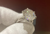 DIAMOND RING 10 CT LAB