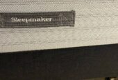 Queen bed base and mattress (sleepmaker brand)