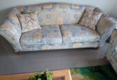 2 x Three Seater plus a Single Seat Lounge Suite set as new condition