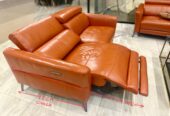 Electric Modern Leather Recliner Sofas x 3 Sofas