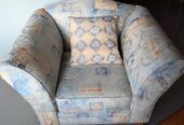 2 x Three Seater plus a Single Seat Lounge Suite set as new condition