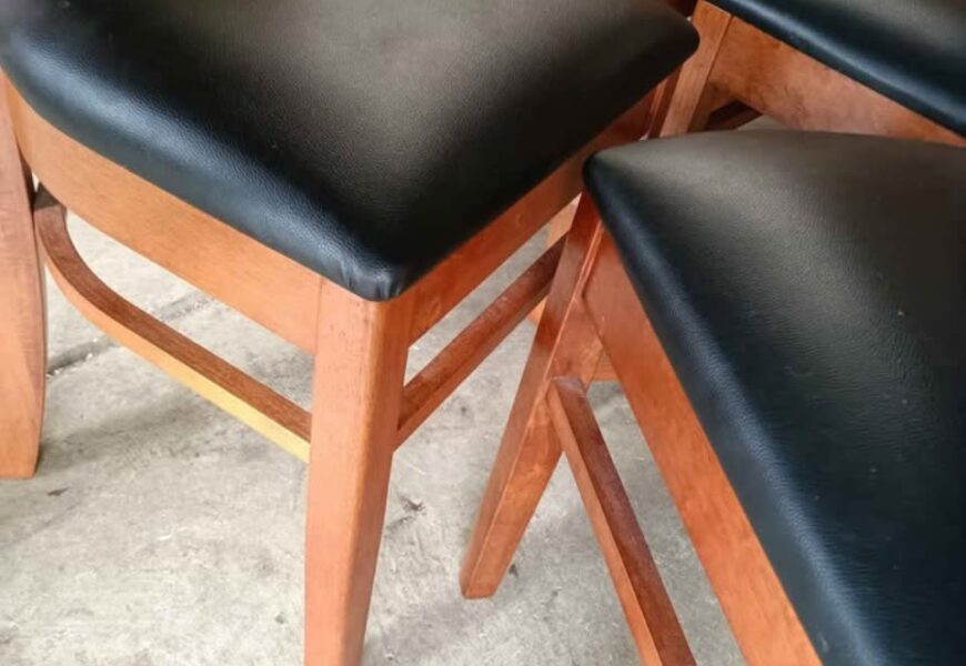 4X Solid Dining Room Chairs Furniture *READ DESCRIPTION*