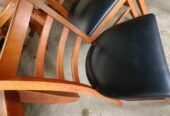4X Solid Dining Room Chairs Furniture *READ DESCRIPTION*