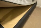 Queen bed base and mattress (sleepmaker brand)