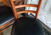 4X Solid Dining Room Chairs Furniture *READ DESCRIPTION*