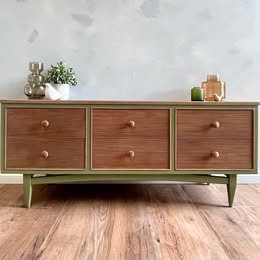 Mid Century Sideboard / Dresser / Drawers
