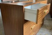 Mid century retro dresser with mirror